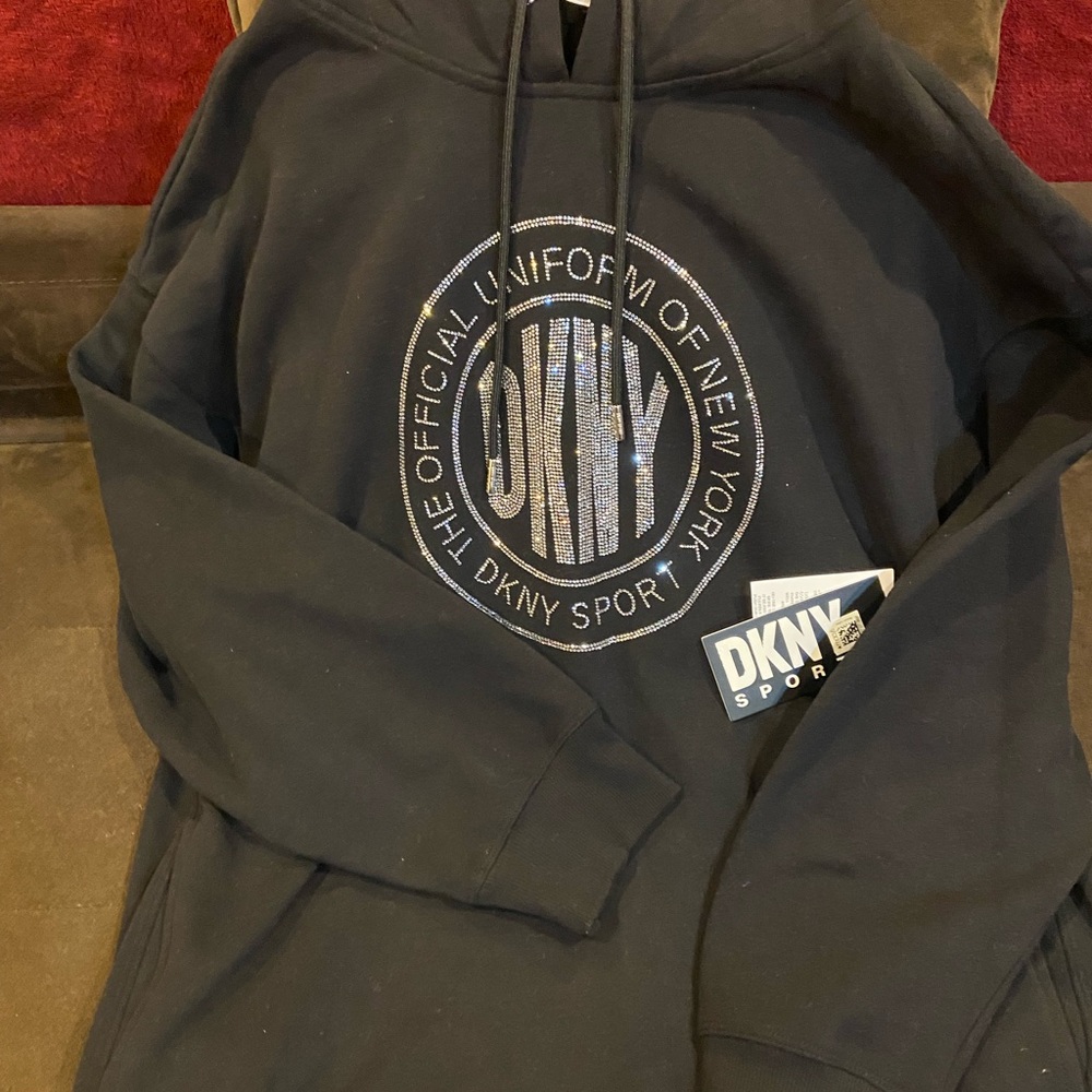 Brand NWTs DKNY sweatshirt - Picture 2 of 3
